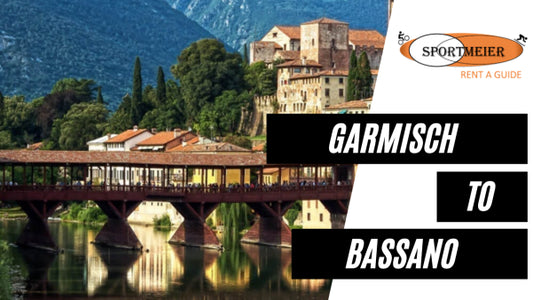 Mit dem E-Bike von Garmisch nach Bassano del Grappa 16.6.-21.6.2022