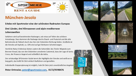 Fernradweg München-Venedig/Jesolo